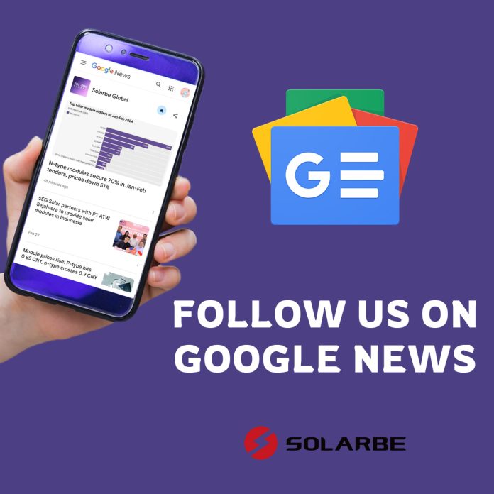 Follow Solarbe Global on Google News