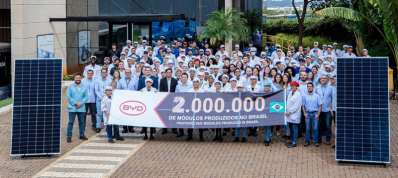 BYD factory in Brazil crosses 2 million milestone in module production