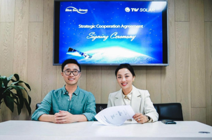Tongwei Solar signs a memorandum of understanding (MOU) with Blue Sun Group