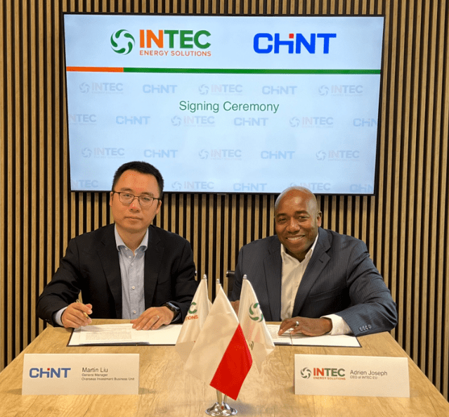 Intec collaborates with Chint on projects in Romania, Poland