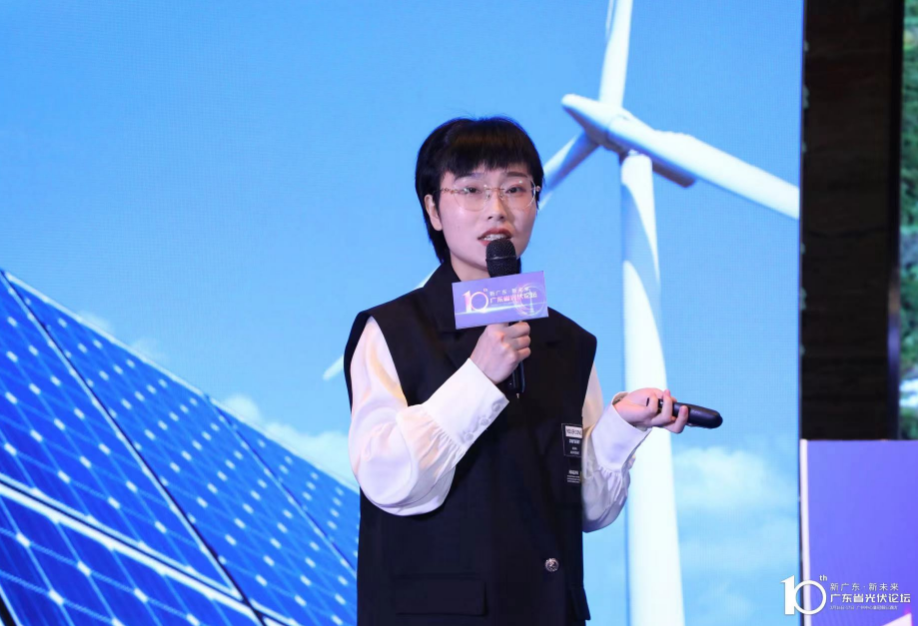 Li Bingzhi, Senior Manager of Technology Marketing Jinko Solar China