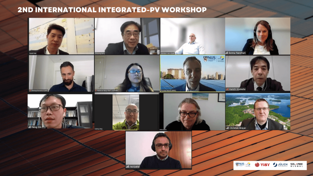 Image: Speakers of the first day of the 2nd IPV Workshop (27 March 2023)--International Integrated-PV Workshop