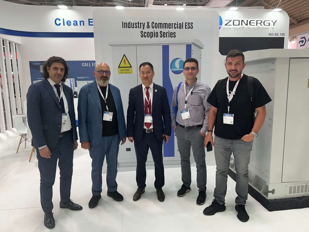 Zonergy presents Industry and Commercial ESS Scopio Series at Intersolar Europe 2023