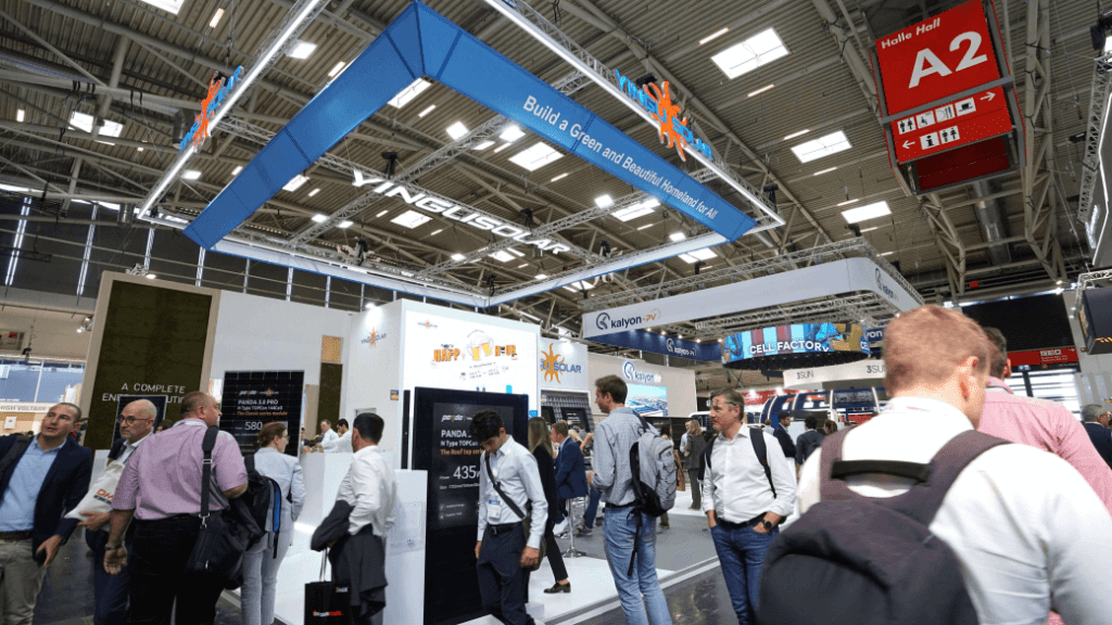 Yingli Panda make a grand appearance at Intersolar Europe