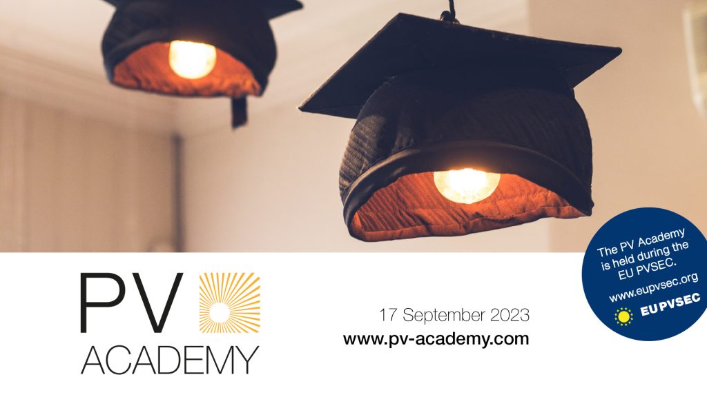 Unlocking solar potential: The PV Academy 2023 awaits you!