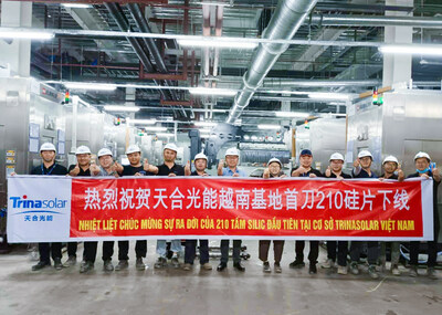 Trina Solar unveils 210mm solar wafer production in Vietnam