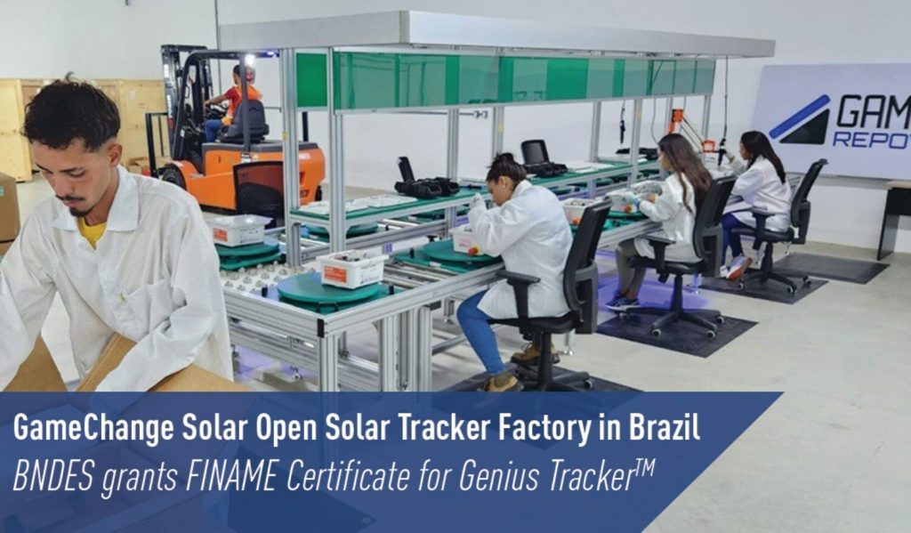 US tracker provider GameChange Solar unveils 2.5 GW factory in Brazil