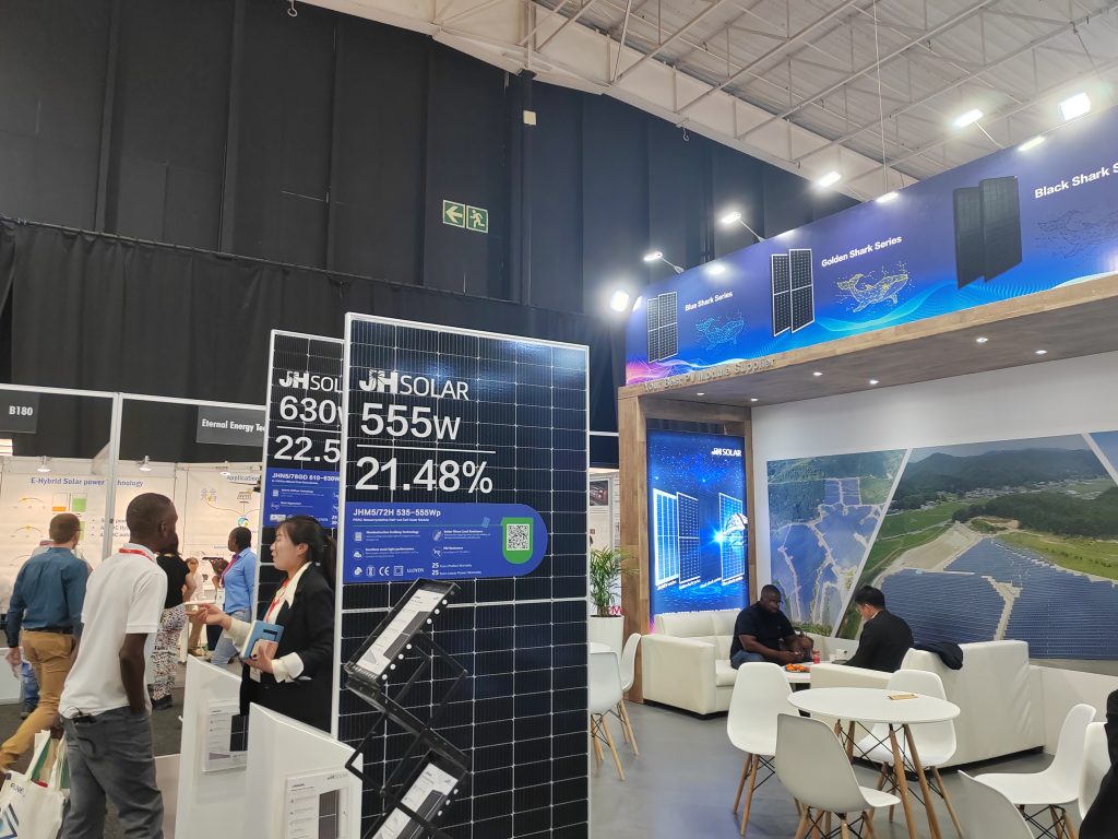 JH Solar empowers Africa's lighting revolution at Solar Show Africa 2024